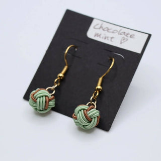 Japanese Handmade Earring | Handmade Mizuhiki Earring | niji