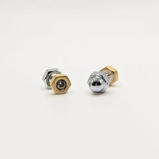 Hexagon Pierce Earnings | Feminine Pierce Earnings | niji