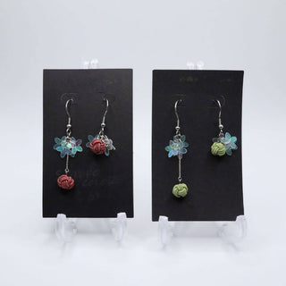 Twilight Mizuhiki Earring | Japanese Artist Mizuhiki | niji