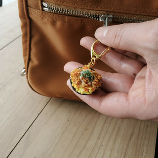 Katsudon Food Sample Keychain
