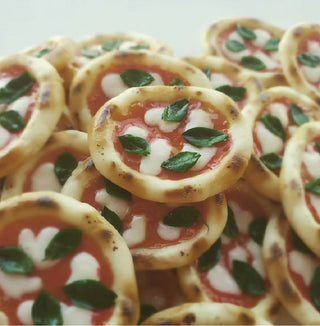 Pizza Food Sample Keychain