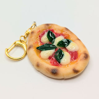 Pizza Food Sample Keychain