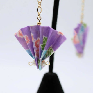 Mini Origami Earrings | Japanese Origami Earring | niji