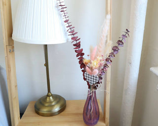 Dried Flower Bouquet with vase